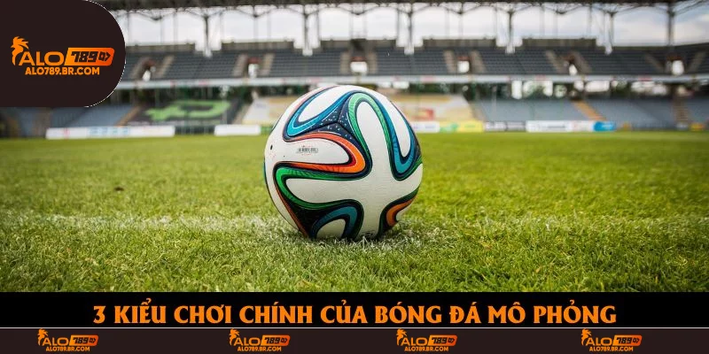 3 kiểu chơi chính của bóng đá mô phỏng