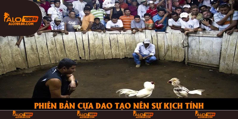 Phiên bản cựa dao tạo nên sự kịch tính