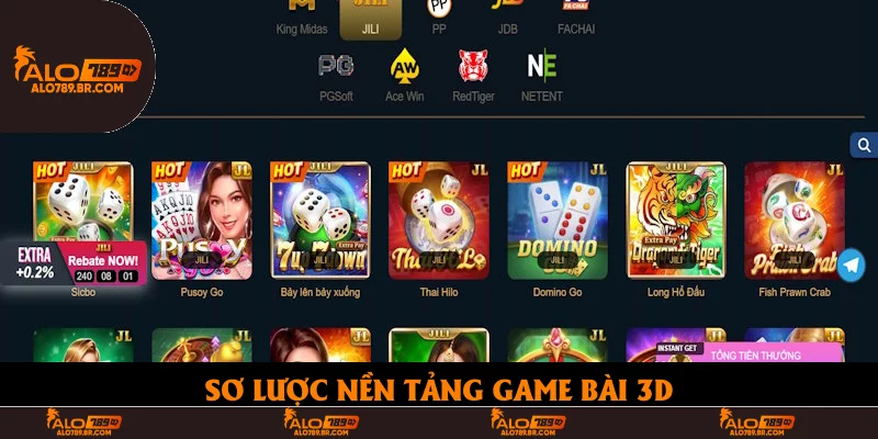 Sơ lược nền tảng game bài 3d