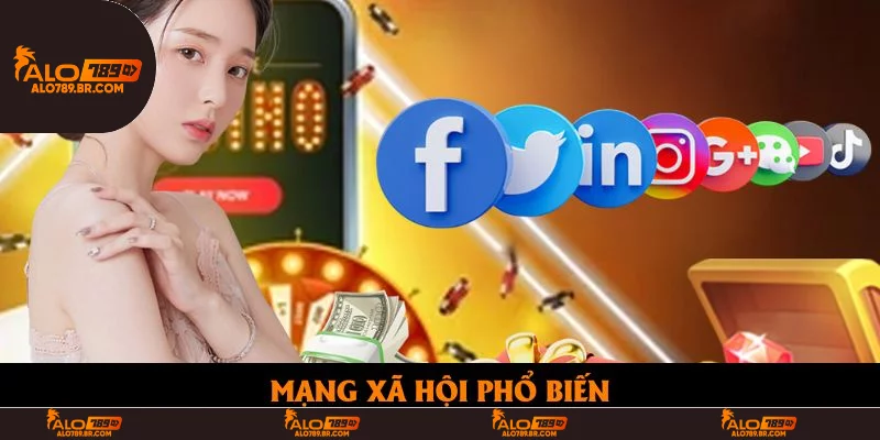 Mạng xã hội phổ biến